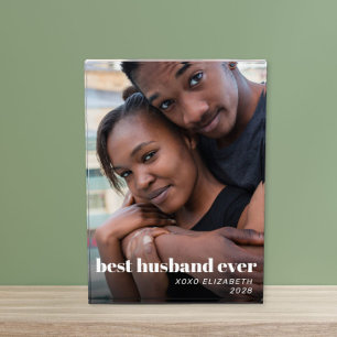 Bloque Para Fotos Mejor Esposo Personalizado