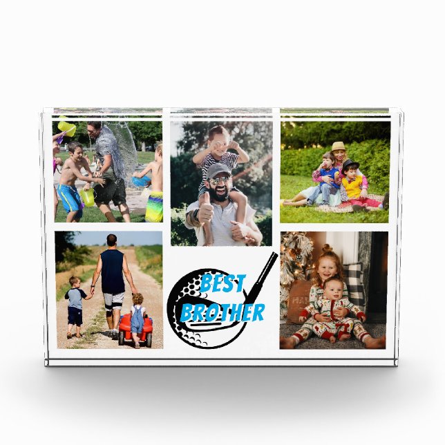 Bloque Para Fotos Mejor Hermano Golf (Anverso)