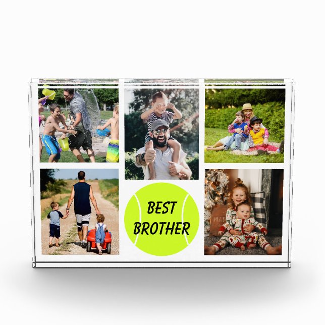 Bloque Para Fotos Mejor Hermano Tenis (Anverso)