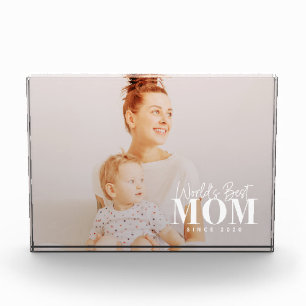 Bloque Para Fotos Mejor Mamá del Mundo Desde 20XX Moderno