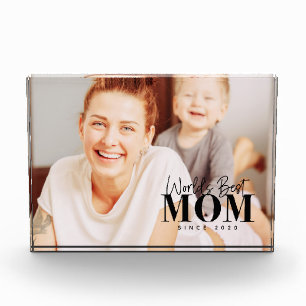 Bloque Para Fotos Mejor Mamá del Mundo Desde 20XX Moderno