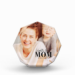 Bloque Para Fotos Mejor Mamá del Mundo Desde 20XX Moderno