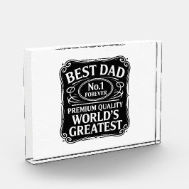 Bloque Para Fotos Mejor Papá Nunca