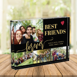 Bloque Para Fotos Mejores amigos para siempre nombres personalizados