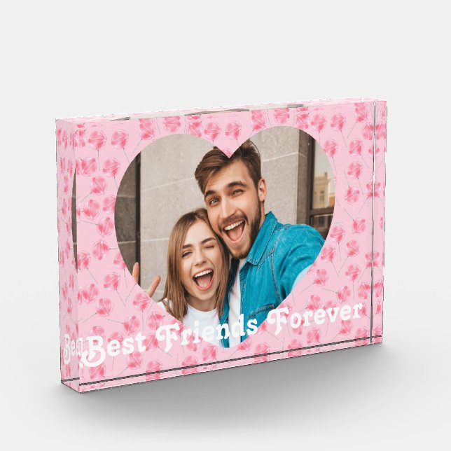 Bloque Para Fotos Mejores Amigos Personalizados para siempre (Izquierda)