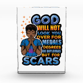 Bloque Para Fotos Melanin Queen, una mujer cristiana negra, reza ant