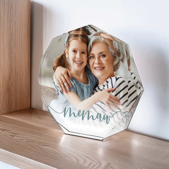 Bloque Para Fotos Memo | Superposición del guión de la abuela (Subido por el creador)