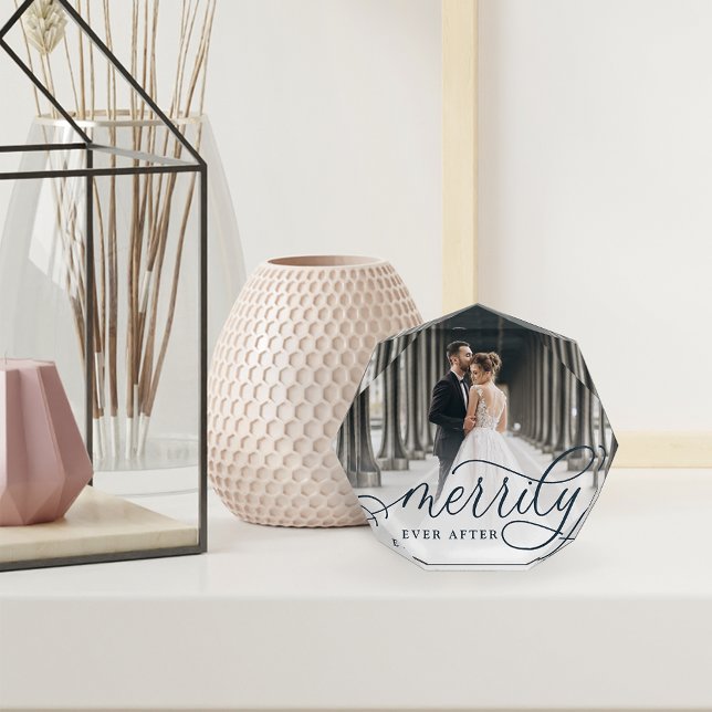Bloque Para Fotos Merrily Ever After | Christmas Holiday Wedding (Subido por el creador)