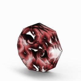 Bloque Para Fotos Mezcla de niebla parda y esculpida