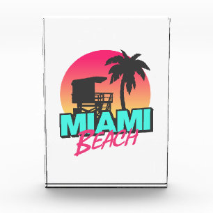 Bloque Para Fotos Miami Beach Travel Vintage