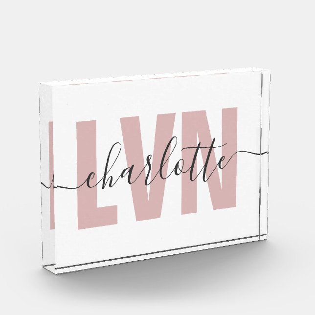 Bloque Para Fotos Moda de enfermería profesional con licencia LVN pe (Izquierda)