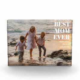 Bloque Para Fotos Modern Kids Names Simple Mother Best Mom Ever