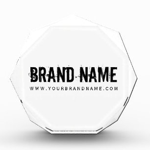 Bloque Para Fotos Moderna tipografía monocroma Nombre de marca Minim