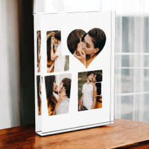 Moderno LOVE Heart Photo Instagram El día de San V