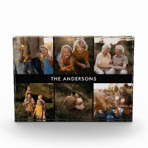 Bloque Para Fotos Moderno minimalista elegante regalo familiar único