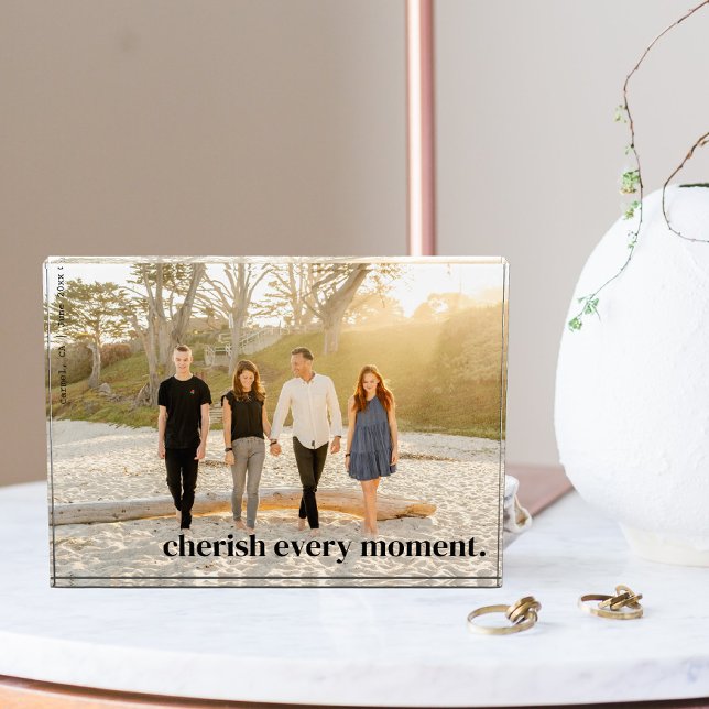 Bloque Para Fotos Moderno y elegante Personalizado de memoria de amo (Subido por el creador)