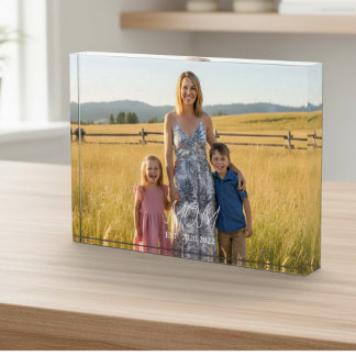 Bloque Para Fotos Mom Established Script 