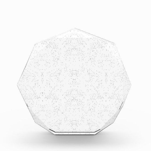 Bloque Para Fotos Monochrome Floral Pattern – Elegant Seamless Art (Anverso)