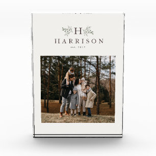 Bloque Para Fotos Monograma ruso personalizado