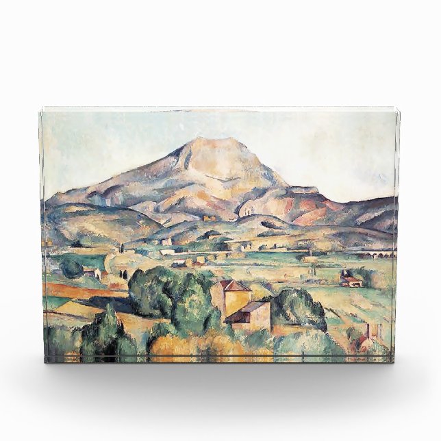 Bloque Para Fotos Montaña de Saint-Victoire Barnes Paul Cezanne (Anverso)