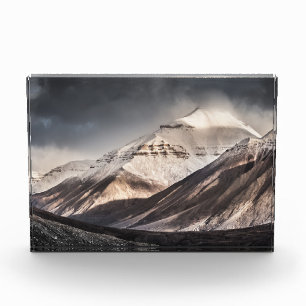Bloque Para Fotos Montaña Svalbard