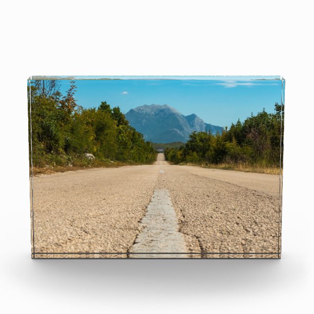 Bloque Para Fotos Montañas Biokovo - Croacia (Anverso)