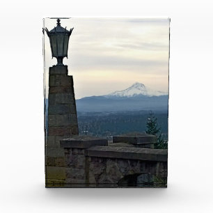 Bloque Para Fotos Monte Hood de Rocky Butte, Portland, Oregón