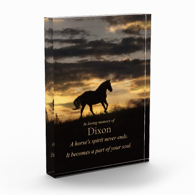 Bloque Para Fotos Monumento conmemorativo al Espíritu de Caballo (Izquierda)