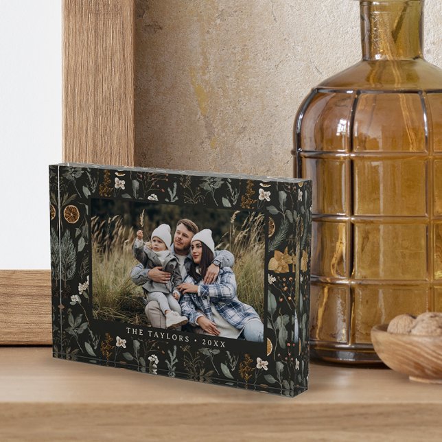 Bloque Para Fotos Moody Winter Botanalized Personalizado (Subido por el creador)