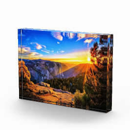 Bloque Para Fotos Mountain Sunrise
