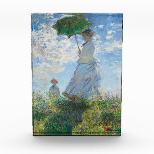 Bloque Para Fotos Mujer con Parasol, Madame Monet y su hijo