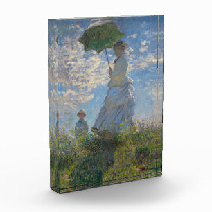Bloque Para Fotos Mujer con parasol Paisaje francés