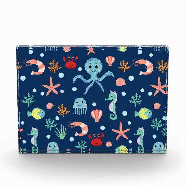 Bloque Para Fotos Mundo del Mar (Anverso)