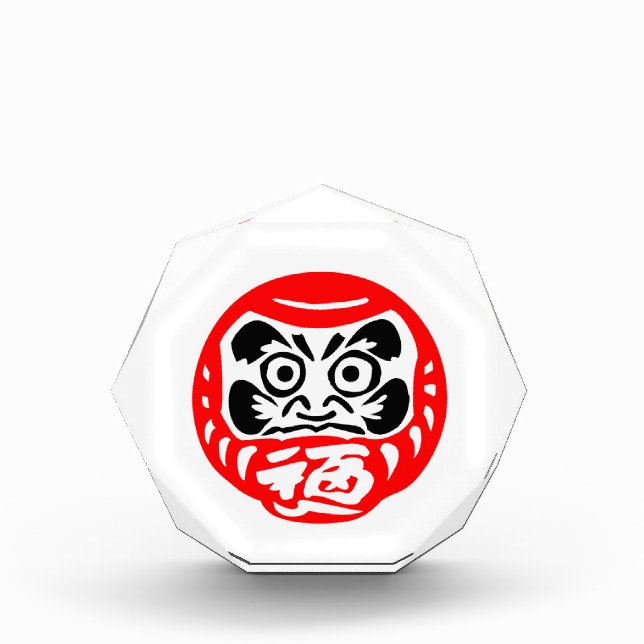 Bloque Para Fotos muñeca Daruma (Anverso)
