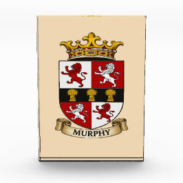 Bloque Para Fotos Murphy Family Coat of Arms Photo Block 