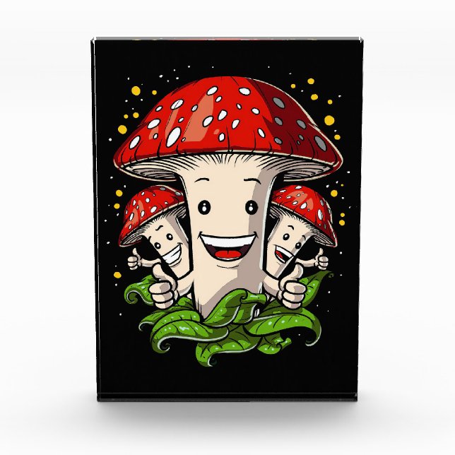 Bloque Para Fotos Mushroom Hunter Funny Magic Mushrooms (Anverso)