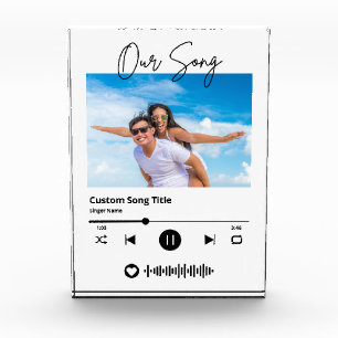 Bloque Para Fotos Música de Boda de Nuestra Canción Código Escaneabl