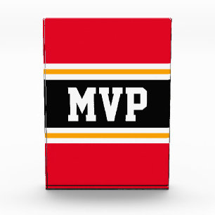 Bloque Para Fotos MVP Rayas de Carreras amarillo blanco rojo brillan