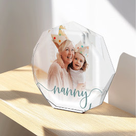 Bloque Para Fotos Nanny | Superposición de guión de la abuela