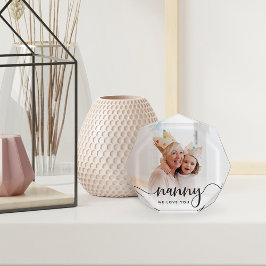 Bloque Para Fotos Nanny Te Ama | Superposición del guión de la abuel