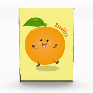 Bloque Para Fotos Naranja de danza dulce cítricos