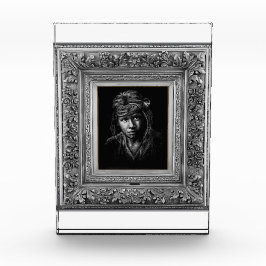 Bloque Para Fotos Nativo indígena americano.