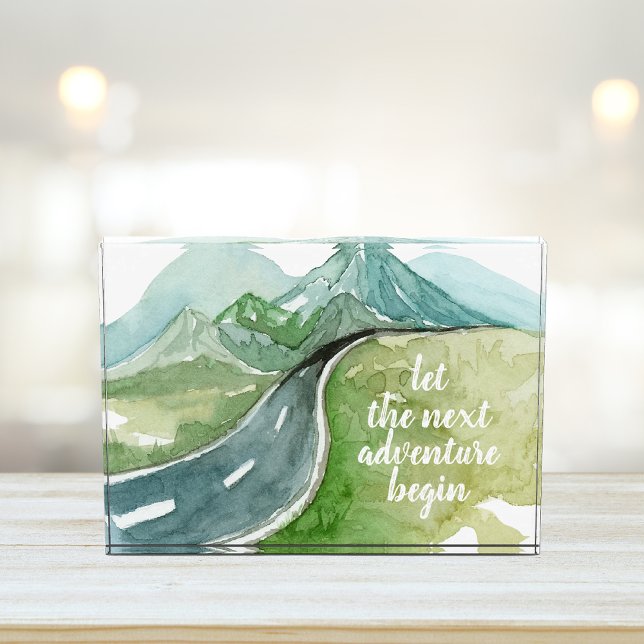 Bloque Para Fotos Naturaleza acuarela Vamos a comenzar la próxima av (Subido por el creador)