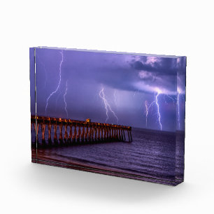 Bloque Para Fotos Navarre Florida Lightning Storm