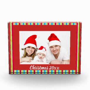 Bloque Para Fotos Navidades con fotografía familiar favorita del año