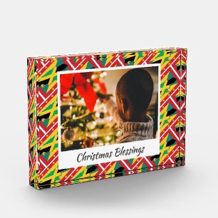 Bloque Para Fotos Navidades de la GRENADA de JAMAICA DUAL moderna Ke
