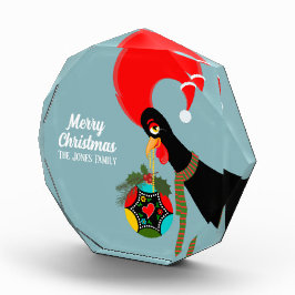 Bloque Para Fotos Navidades de Rooster Holly en Portugal bauble