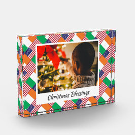 Bloque Para Fotos Navidades estadounidenses de IRLANDA DUAL modernos