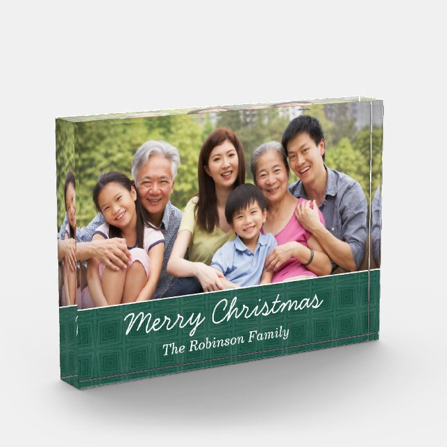 Bloque Para Fotos Navidades personalizados Festividad Familia Amor P (Izquierda)