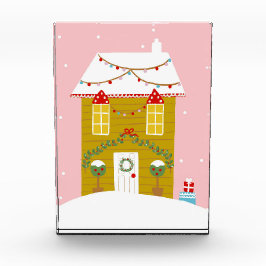 Bloque Para Fotos Navidades rosados Fiesta niños vacaciones de cumpl